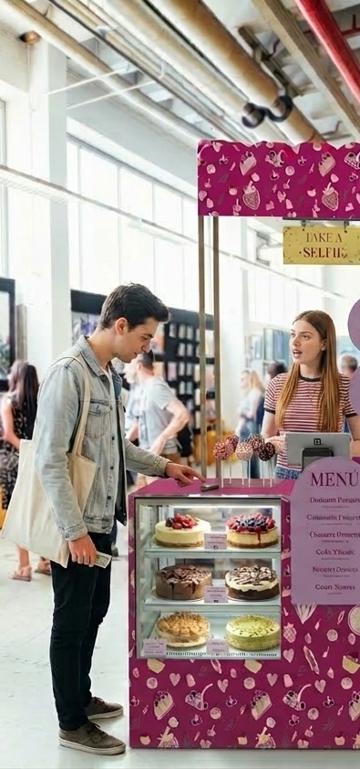 Stand Delfi Cake