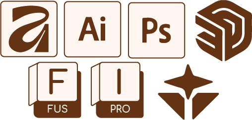 Programas: Illustrator, Photoshop, SketchUp, Fusion 360, InDesign y más